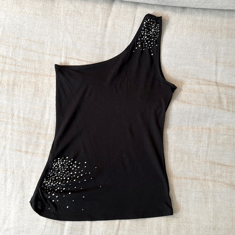 Express One Shoulder Tank Top